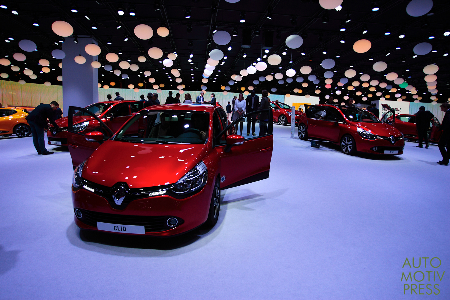 Soir�e de lancement Nouvelle Renault Clio 4